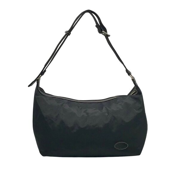 Mulberry Black Nylon Crossbody Messenger Bag 010090C - Picture 1 of 11